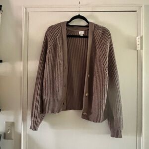 TARGET a new day button front cardigan size large